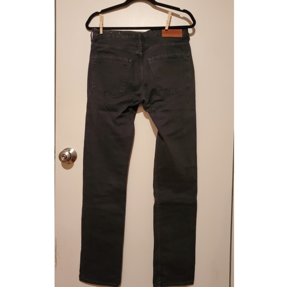 Men's Slim Fit Dark Charcoal Chinos